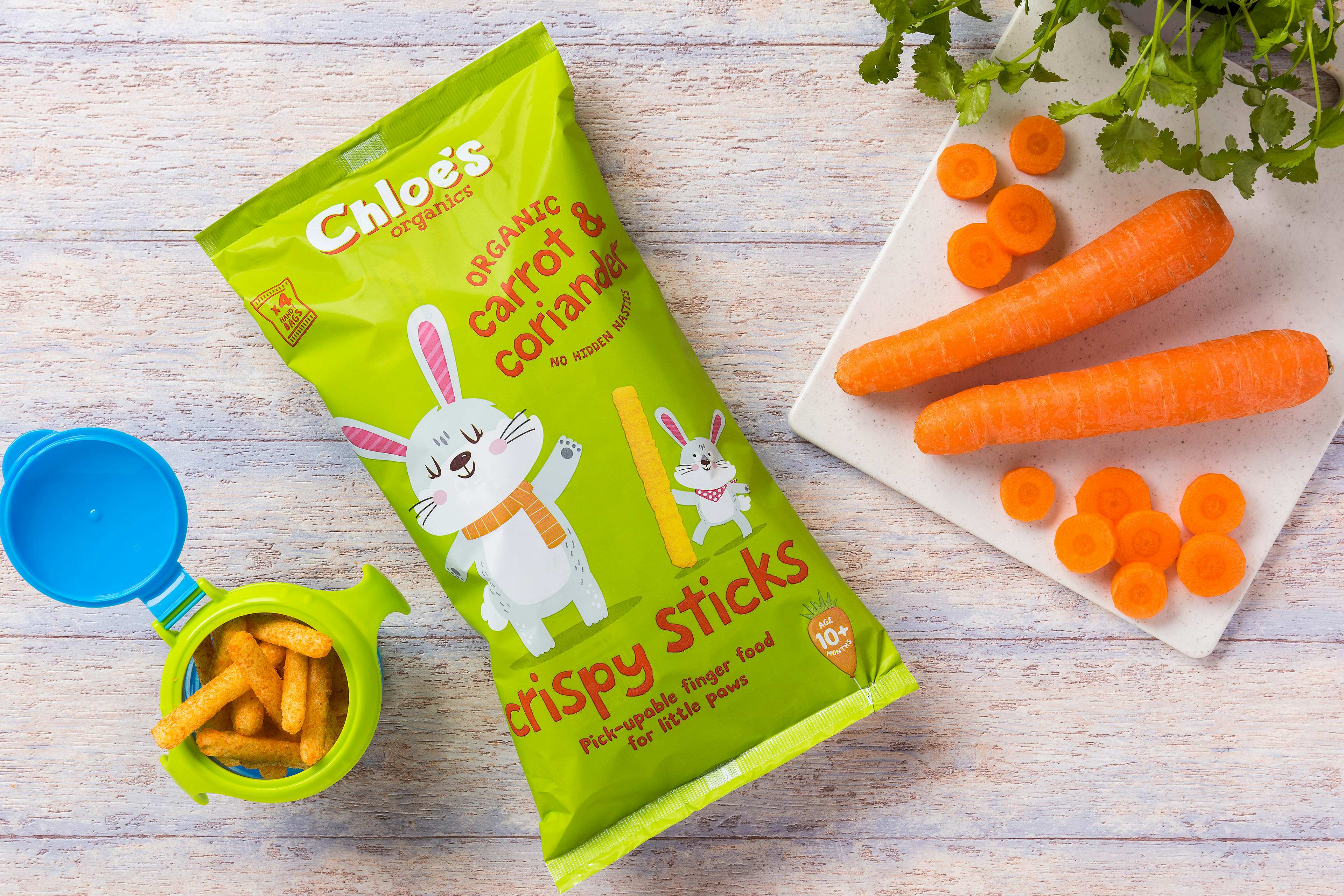 Chloes organics Snacks Packaging photography