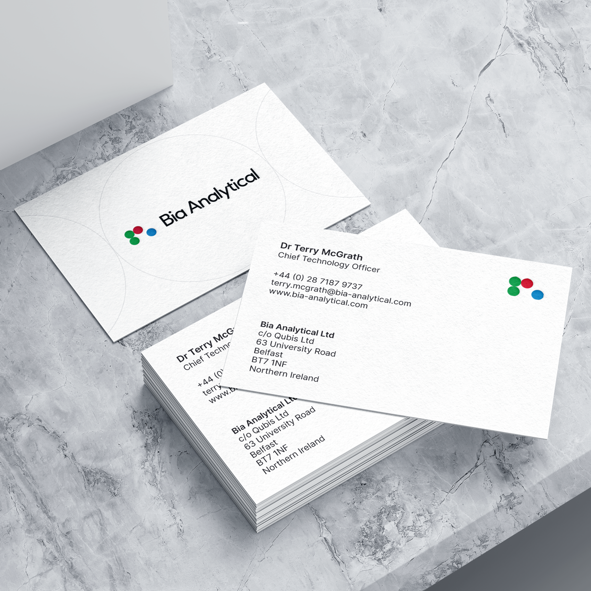 bia analytical business cards