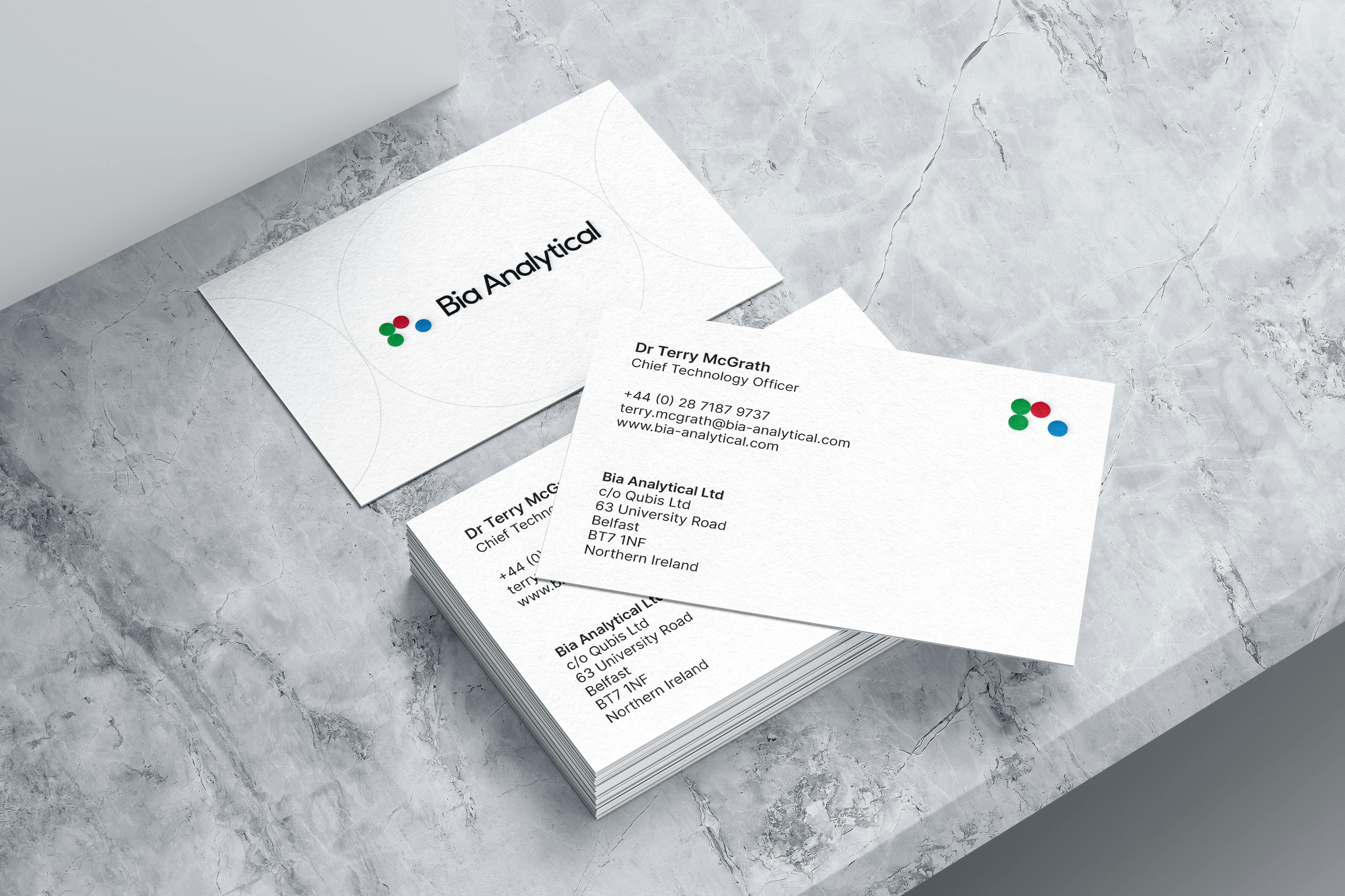 Bia Analytical business cards