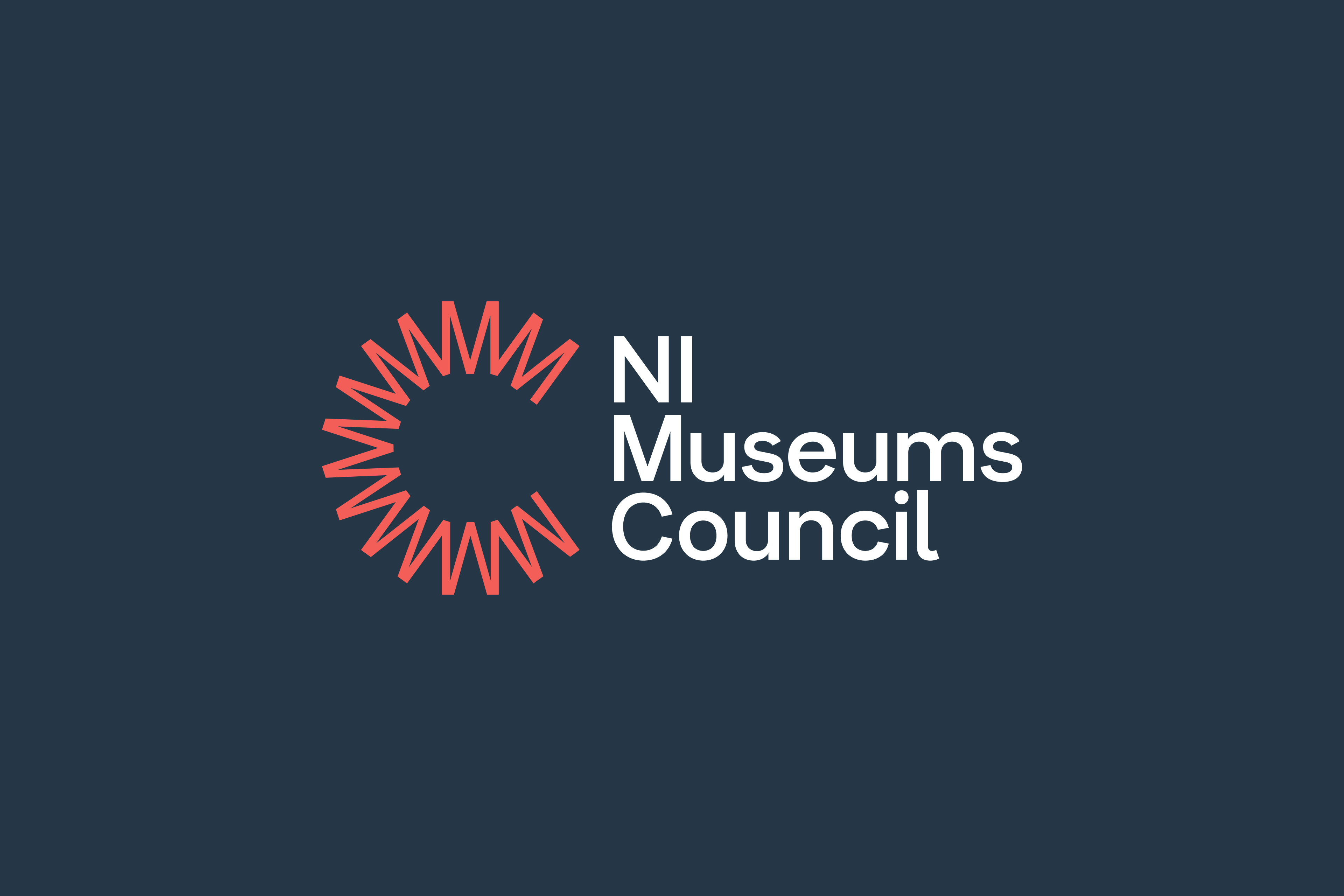 NIMC Brand Mark on dark background