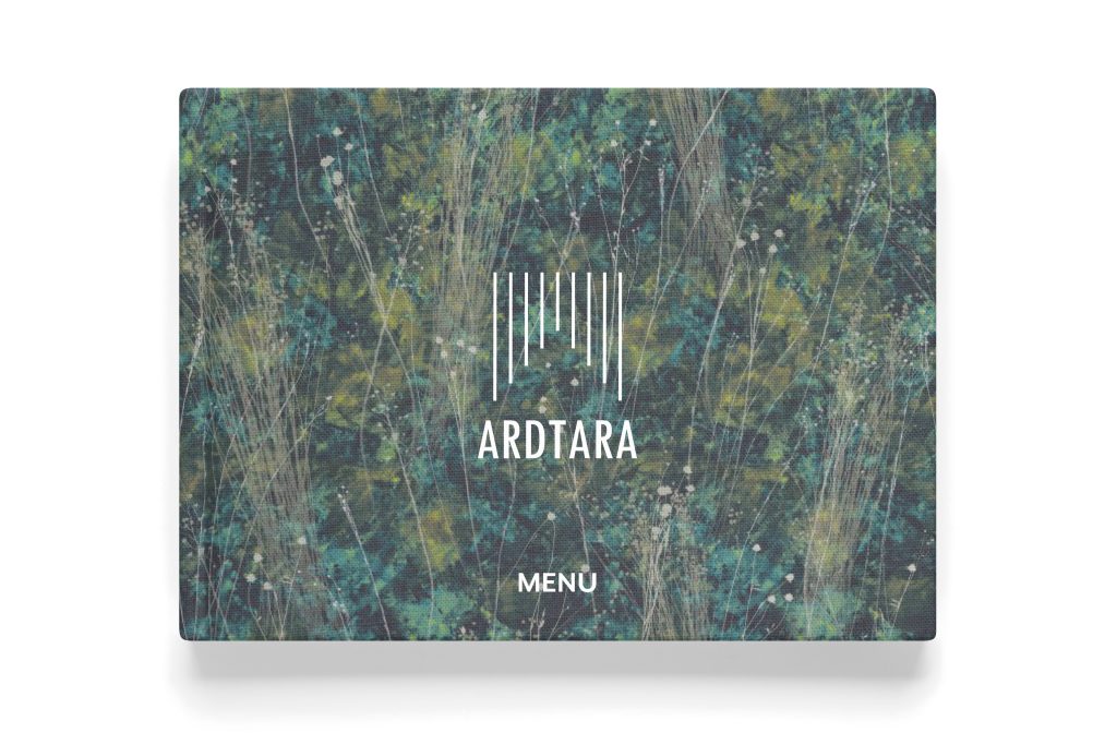 ardtara country house menu cover